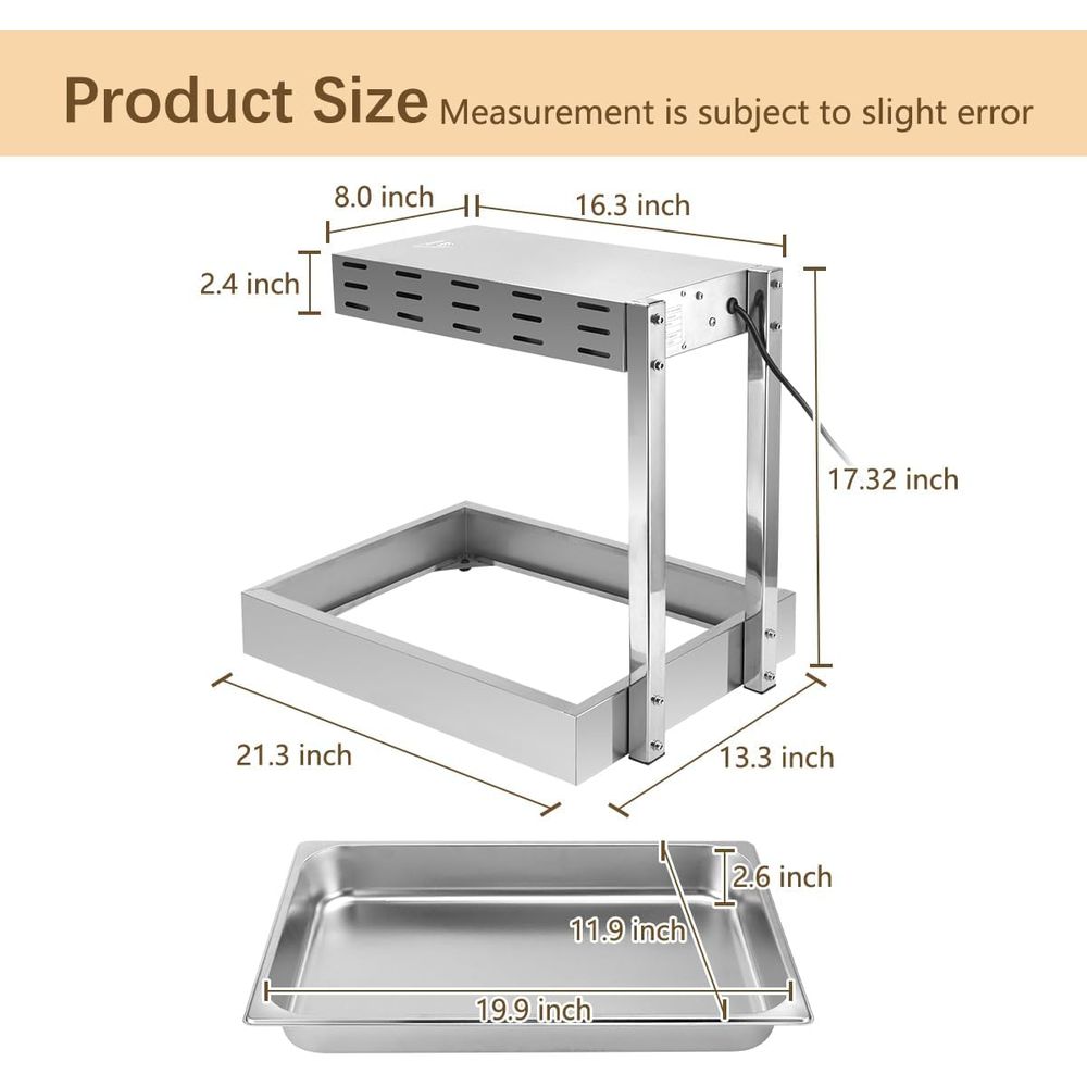 French Fry Warmer, Commercial  - Commercial Kitchen Accessories 评论和价格