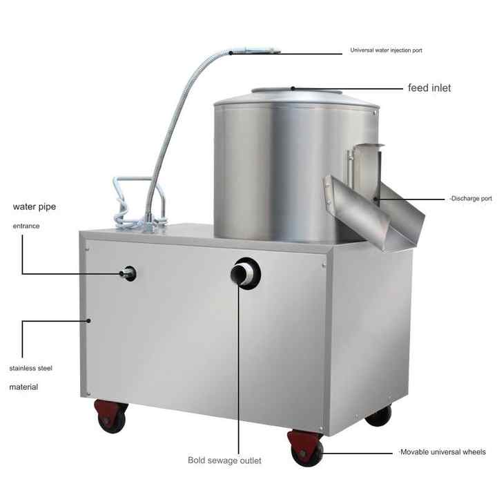 Commercial Industrial Househol - Commercial Potato Peeler 评论和价格