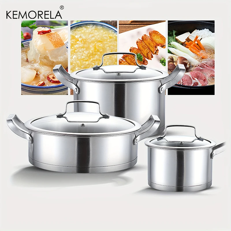 16/20/24cmStainless Steel Pot  - Soup Kettle Warmer 评论和价格