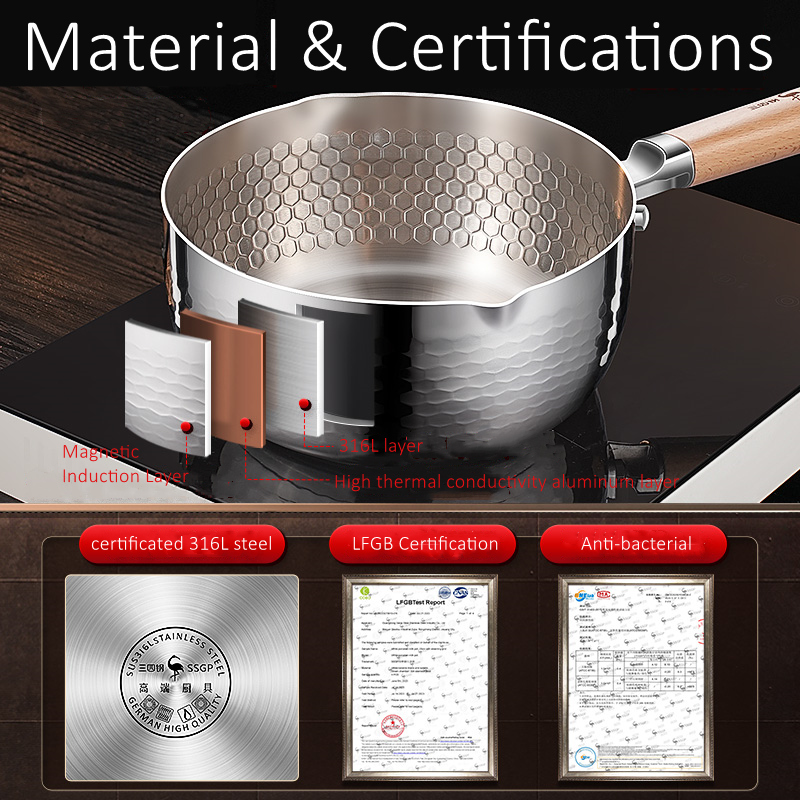 LFGB Certification 316L Stainl - Soup Kettle Warmer 评论和价格