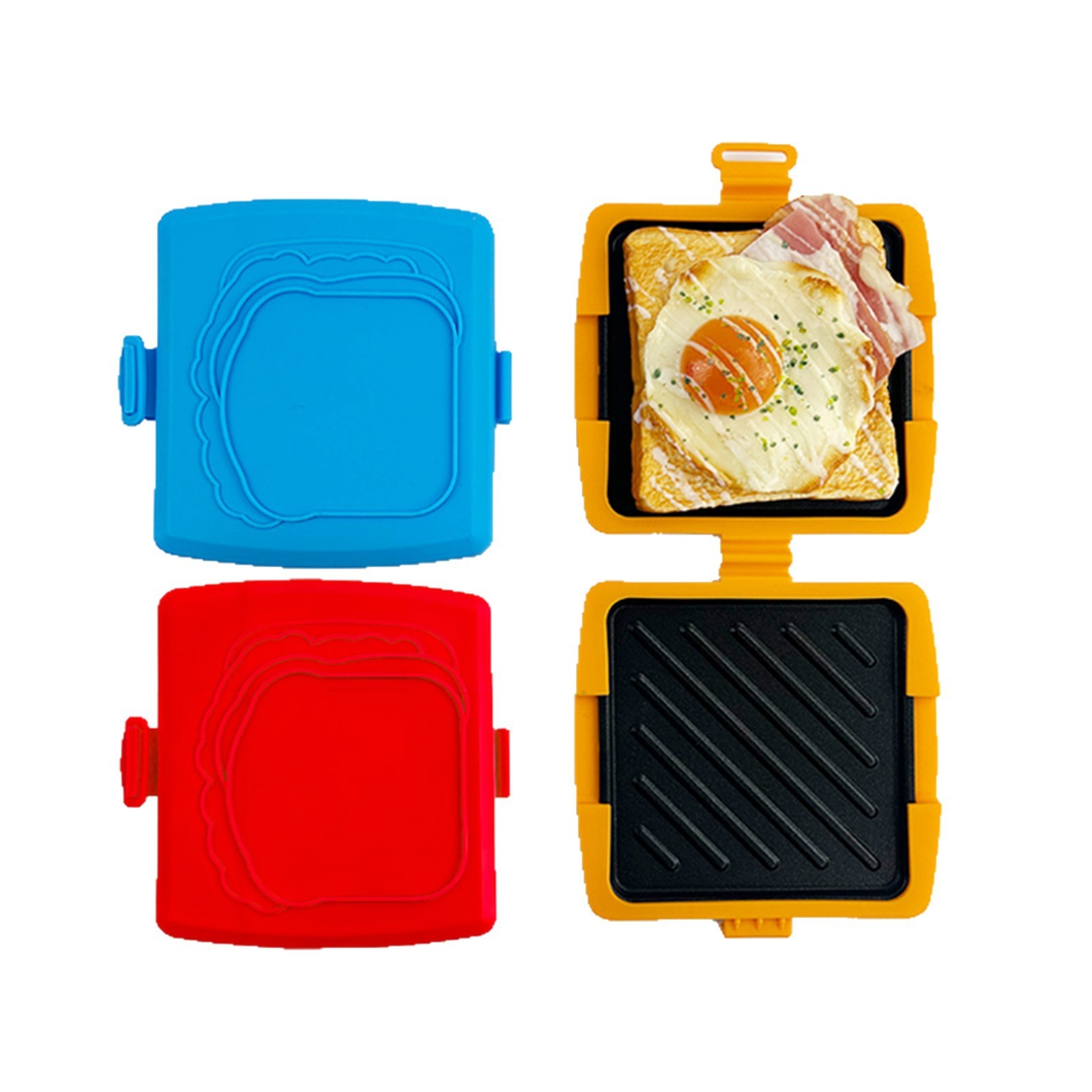 3-in-1 Microwave Sandwich Make - Sandwich Press Panini 评论和价格