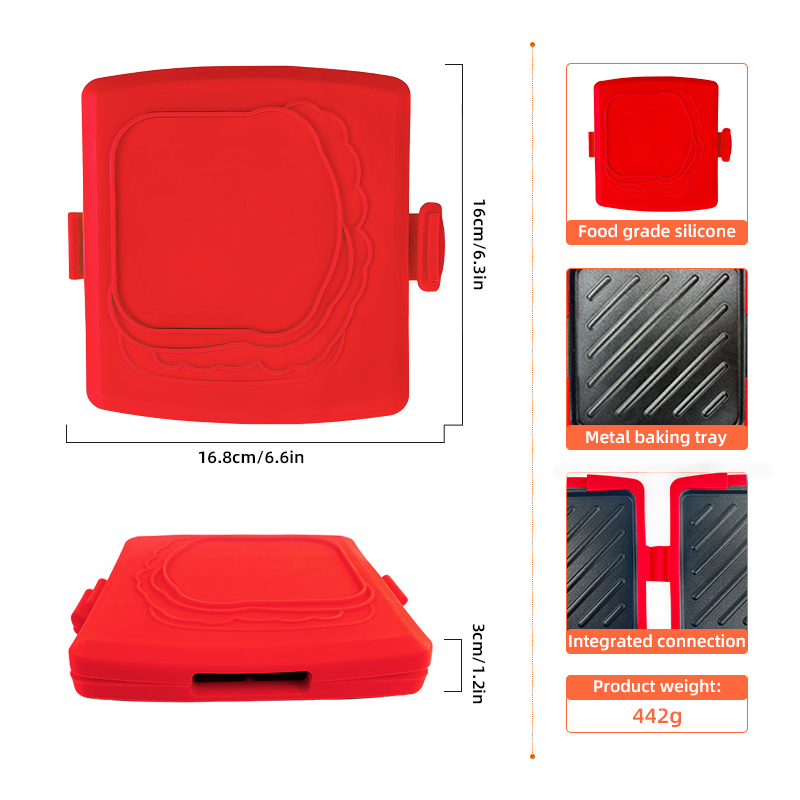 3-in-1 Microwave Sandwich Make - Sandwich Press Panini 评论和价格