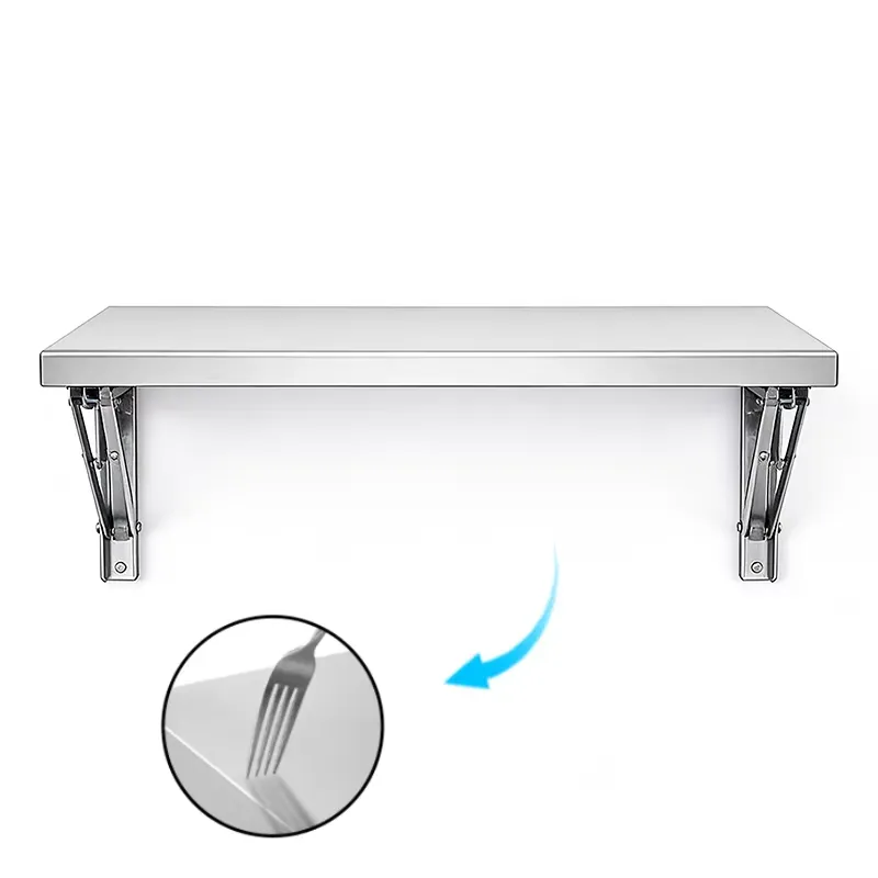 Heavy Duty Stainless Steel Met - Commercial Kitchen Wall Shelves 评论和价格