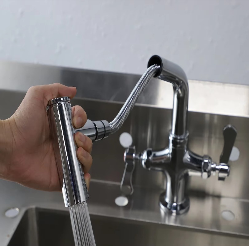 High Quality Double Handle Cou - Commercial Quality Kitchen Faucet 评论和价格