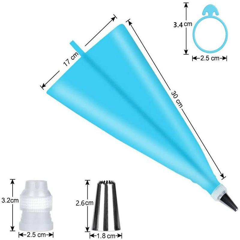Nozzle Piping Cake Decorating  - Commercial Kitchen Accessories 评论和价格
